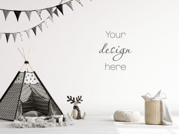Download Nursery Wall Mockup - Nursery wall Collection