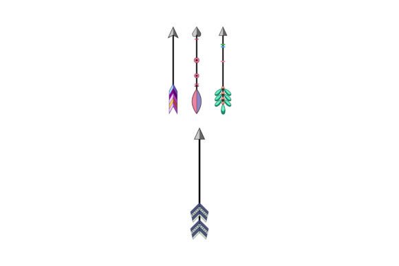 Download Boho Arrows Illustration Representing Pa - Boho Collection