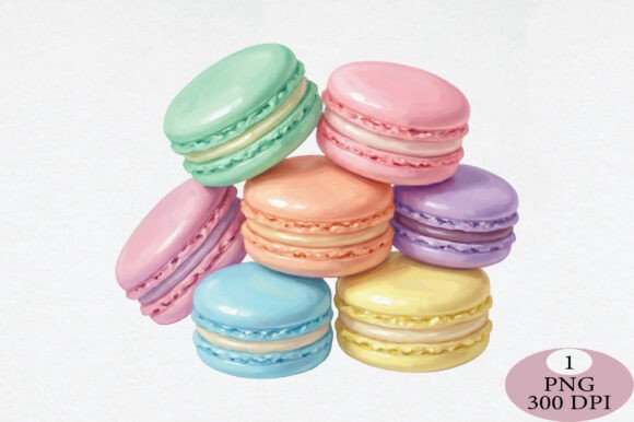 Download Pastel Macarons PNG - Macarons png Collection