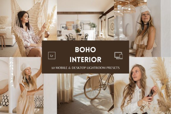 Download Boho Interior Lightroom Presets - Boho Collection
