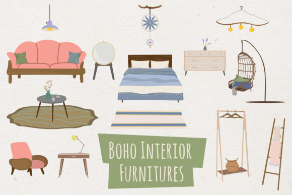 Download Boho Interior Furnitures - Boho Collection