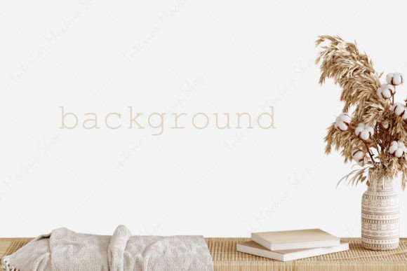 Download Mockup, Boho Interior Background - Boho Collection