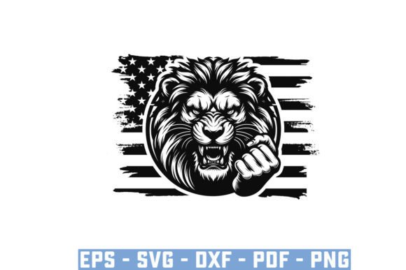 Download Angre Lion Face Silhouette Files - Premium Resources