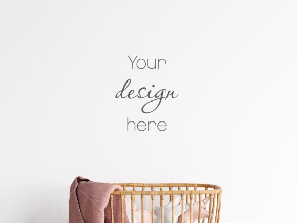 Download Nursery Wall Mockup, JPG - Nursery wall Collection