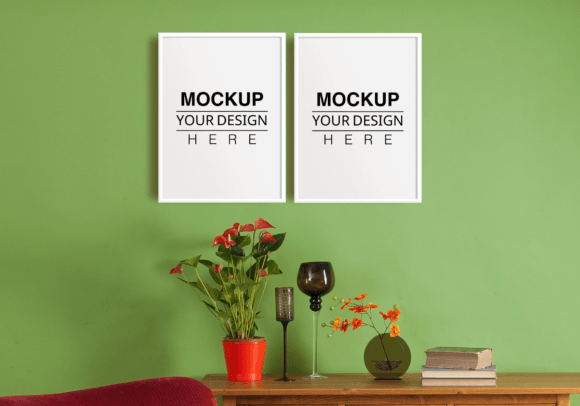 Download Boho Interior Design, Poster Mockup - Boho Collection