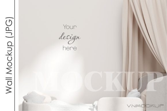 Download Kids Room Mockup, Nursery Wall Mockup - Nursery wall Collection