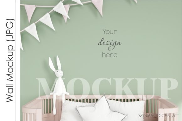 Download Nursery Wall Mockup - Nursery wall Collection