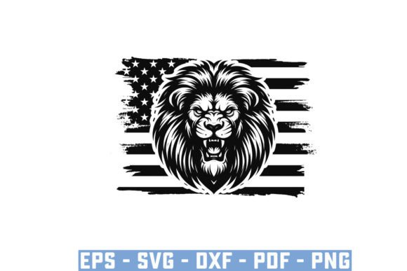 Download Funny Angre Lion Face Silhouette Files - Premium Bundle